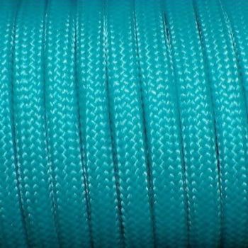 Custom Cable in Awesome Blue Paracord Material by Loopy Looms