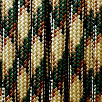 Custom Cable in Blackish Green Paracord Material by Loopy Looms