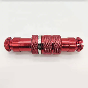 Detachable Aviator Connector Shiny Red by Loopy Looms