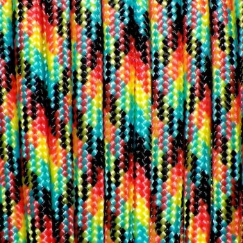 Custom Cable in Jammin Paracord Material by Loopy Looms