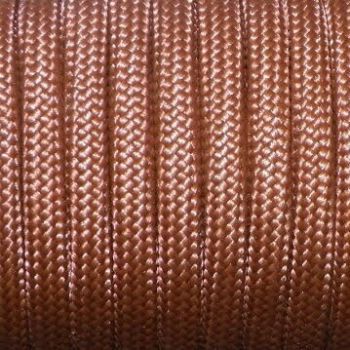 Custom Cable in Just Brown Paracord Material by Loopy Looms