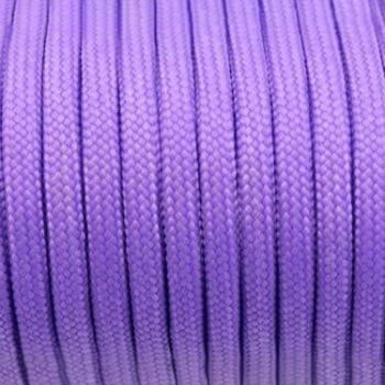 Custom Cable in Just Purple Paracord Material by Loopy Looms