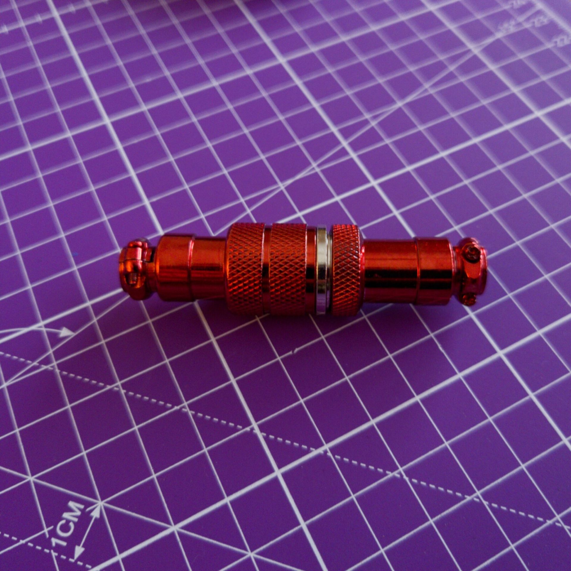 YC8 Detachable in red by Loopy Looms