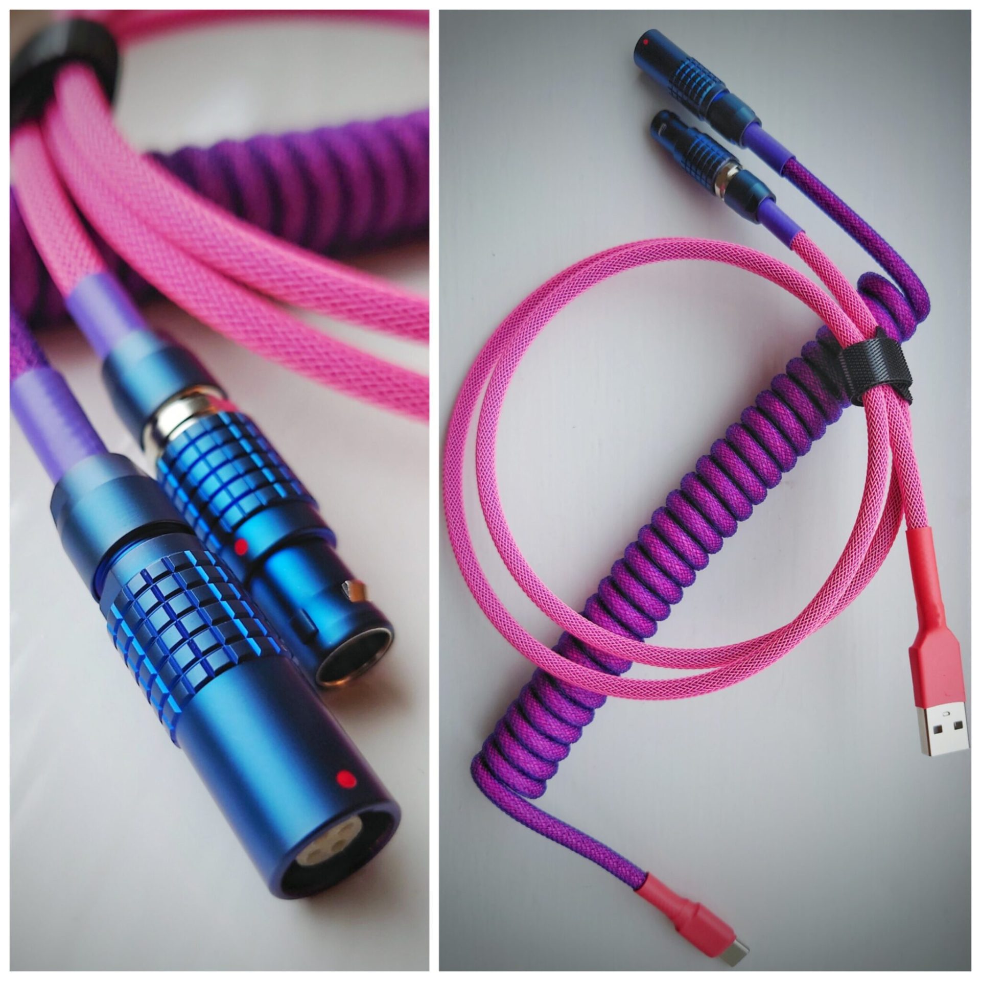 Build Your Own: GMK Laser Themed Cable | Made in UK